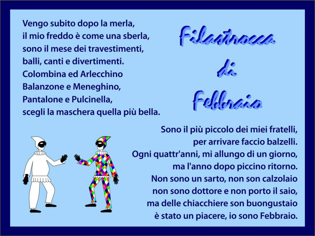 Filastrocca di febbraio